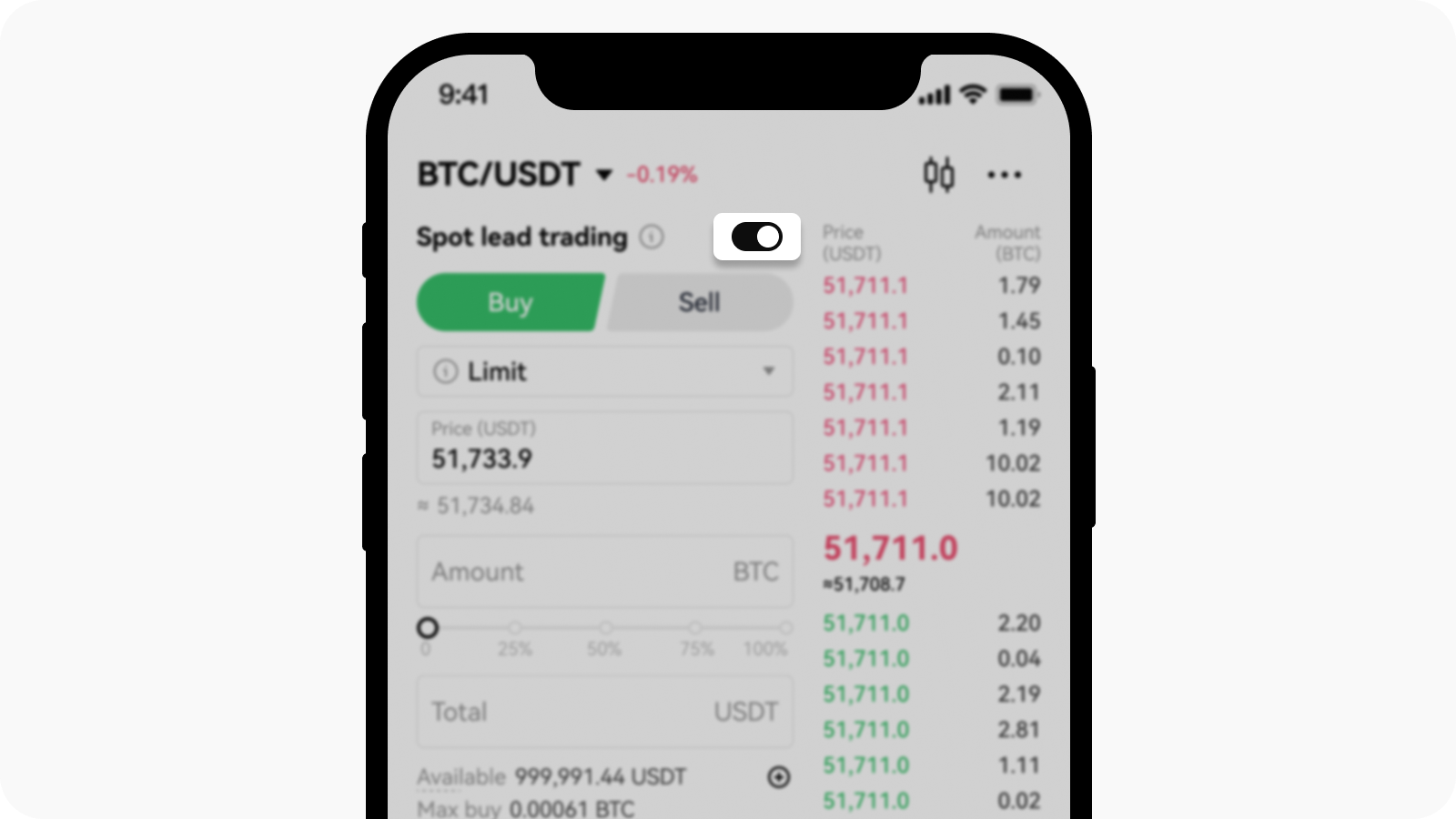 CT-app-spot copy trading-toggle on lead trade