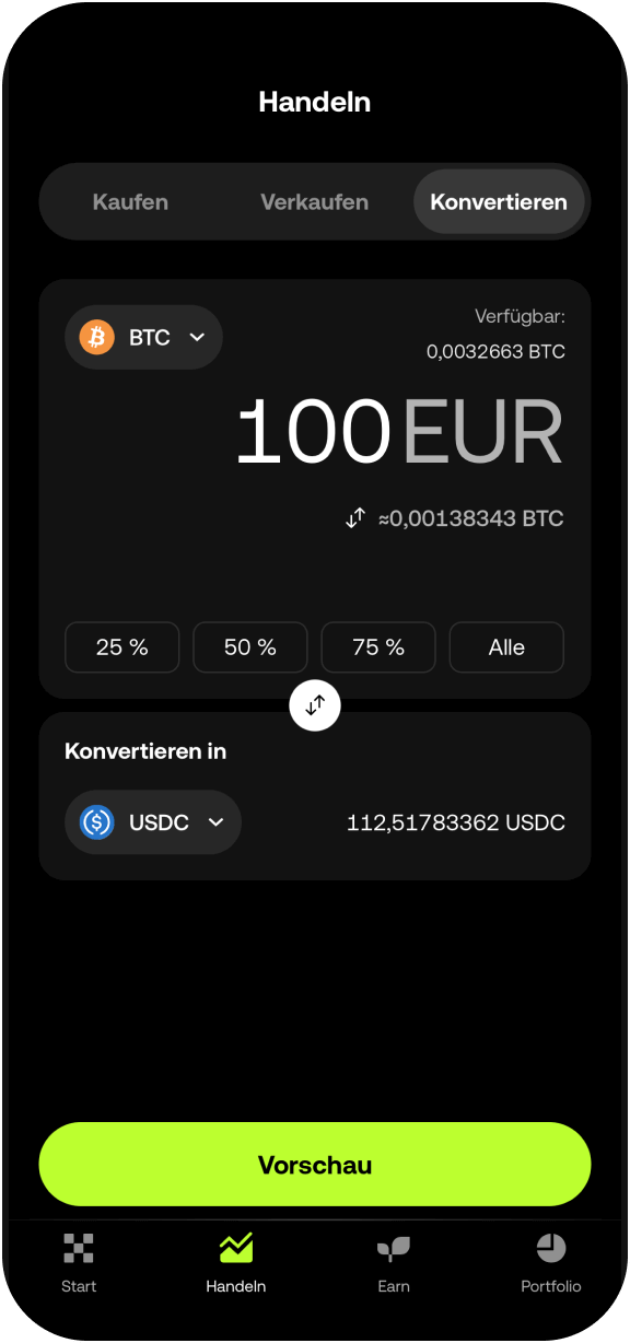 Starte mit deinen ersten Trades