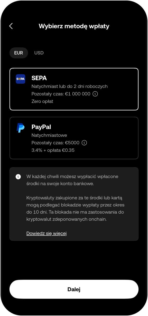 Dodaj środki w kilka sekund