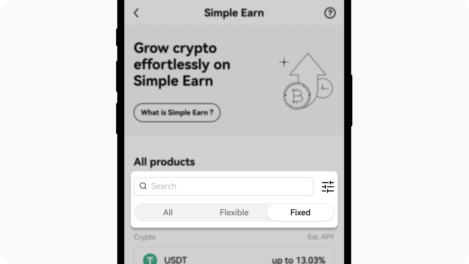 CT-app-simple earn fixed