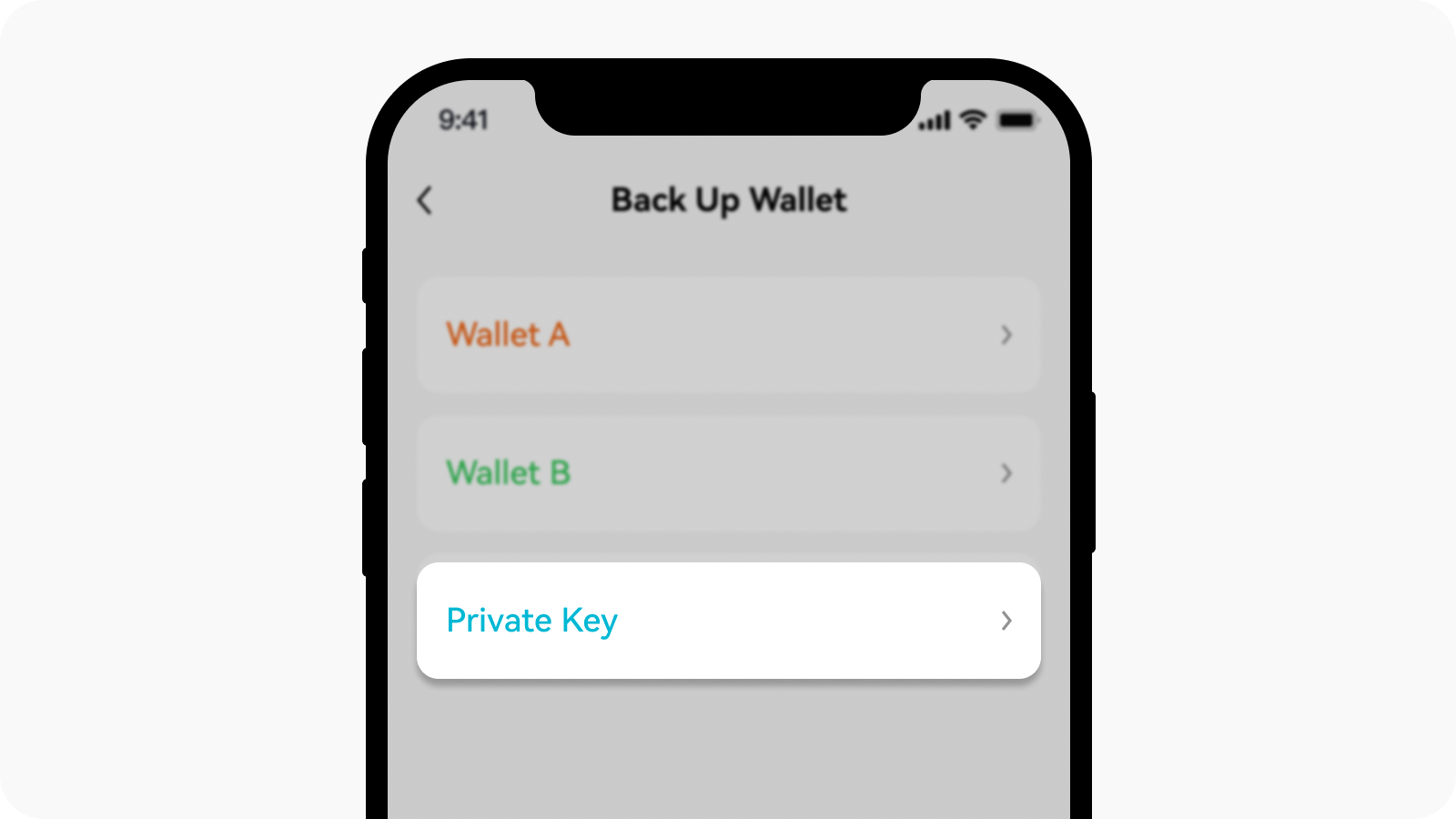 CT-App-web3-backup private key wallet