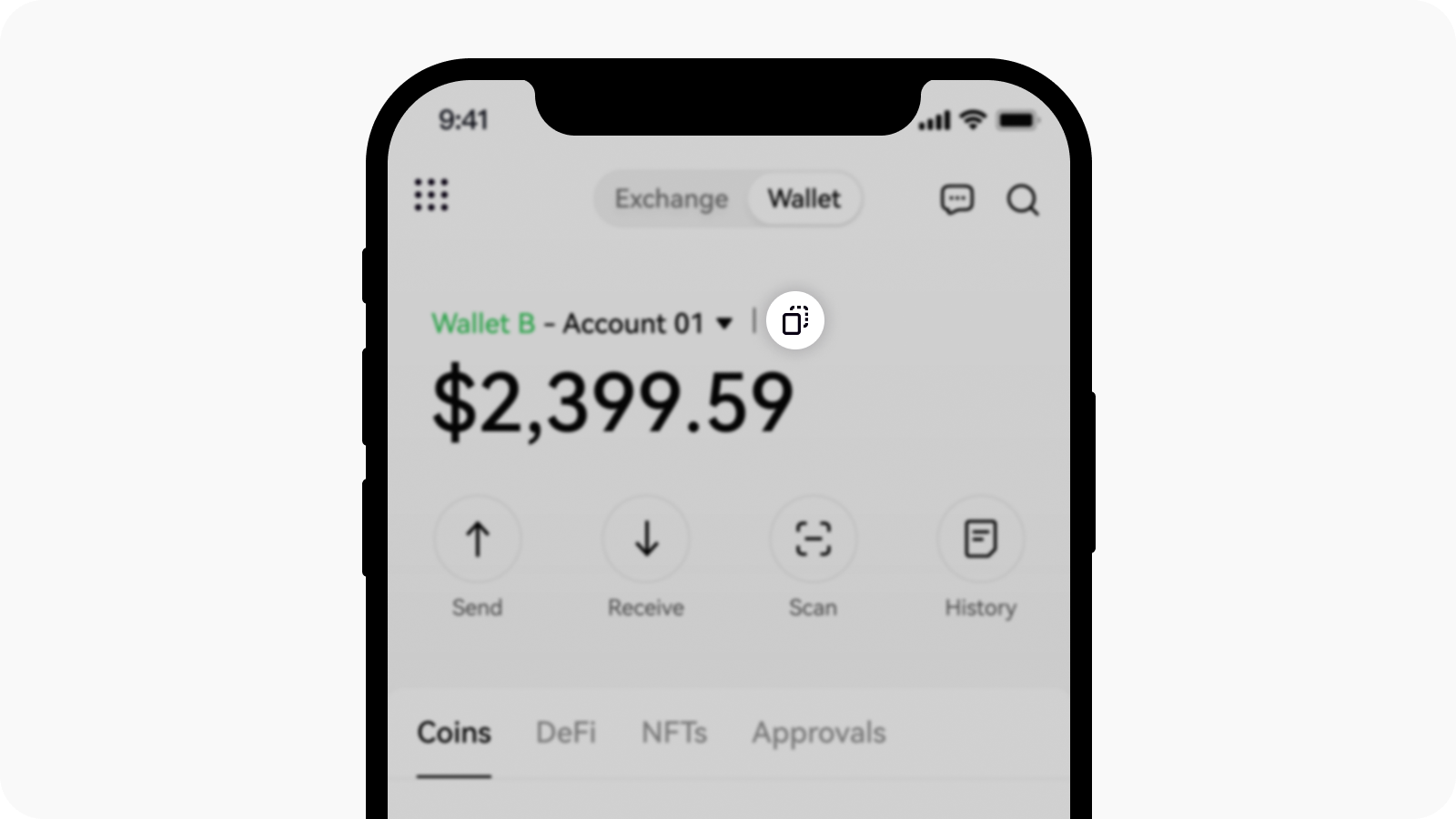 Application Wallet - NFT