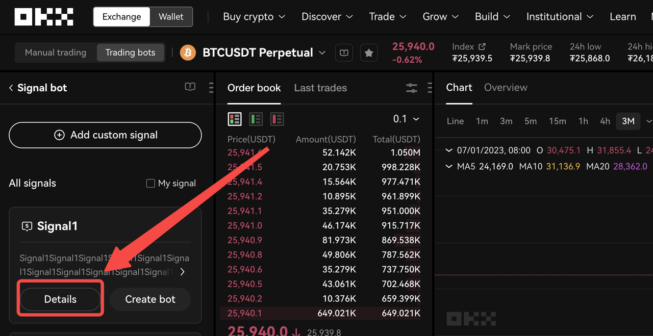 Sect A - locate signalToken 1