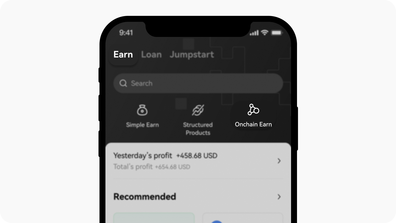 Ct-app-onchain earn landing