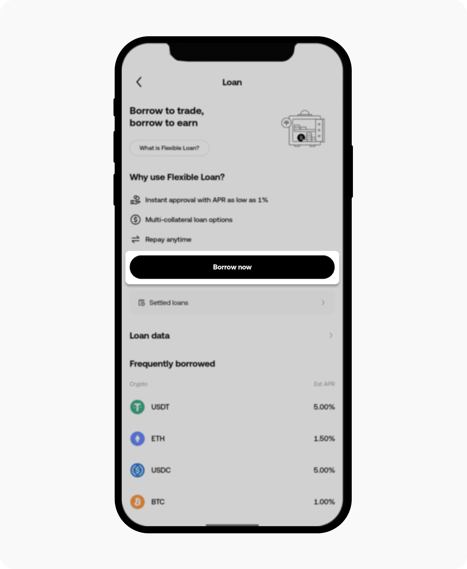 CT-APP-Loan landing page