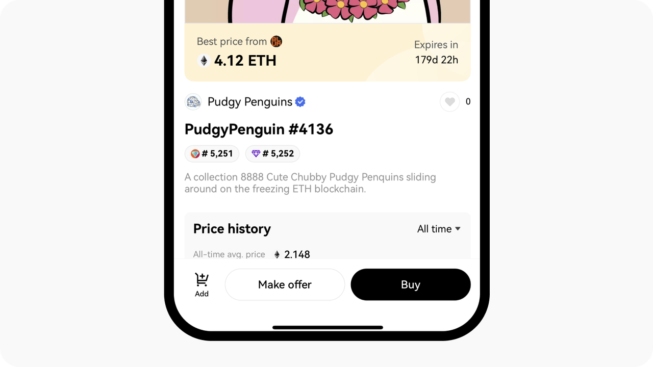 Aplikace – Zadat nabídku nebo Koupit