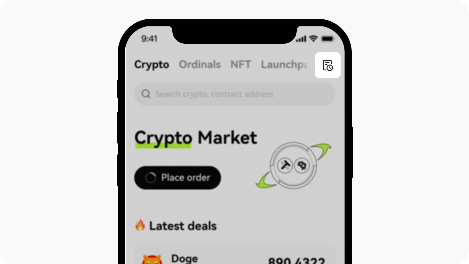 CT-app-crypto market-order history