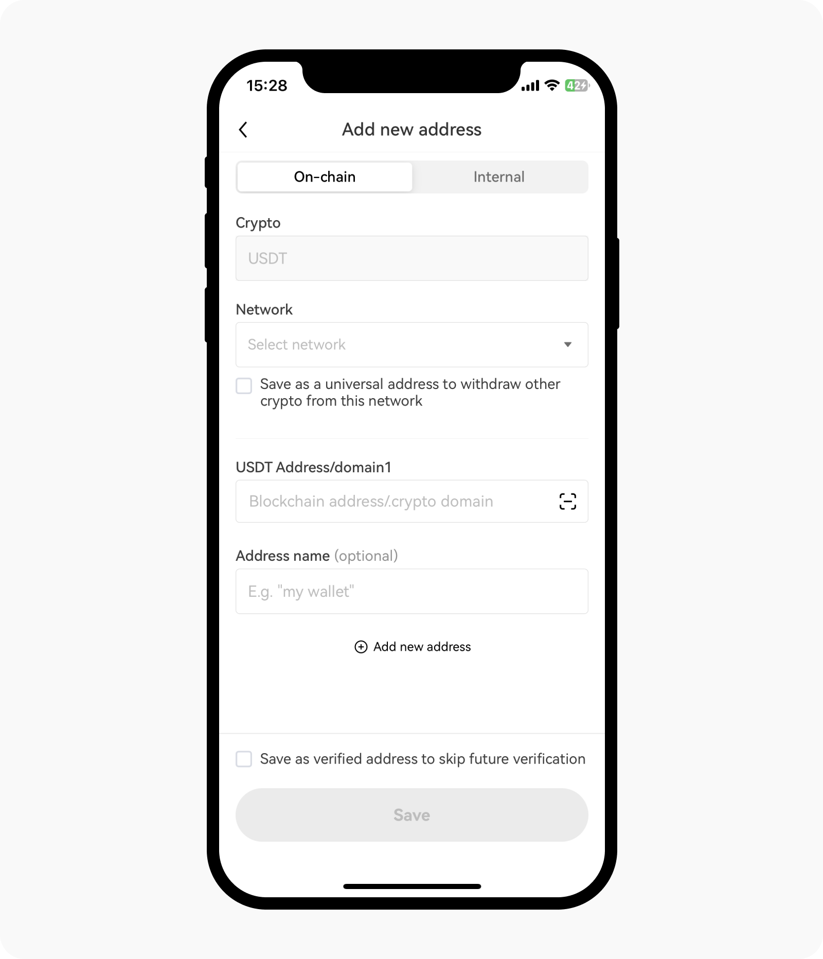 CT-app-retirar-agregar nueva dirección