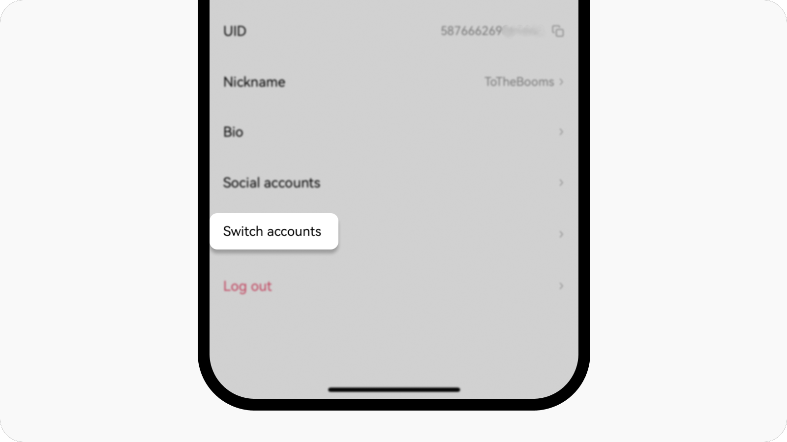 CT-app-account-switch accounts