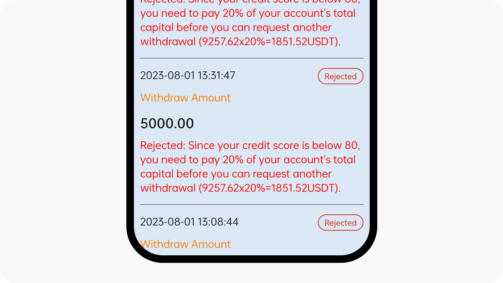 CT-App-Überweisung von Geldern an betrügerische Plattformen