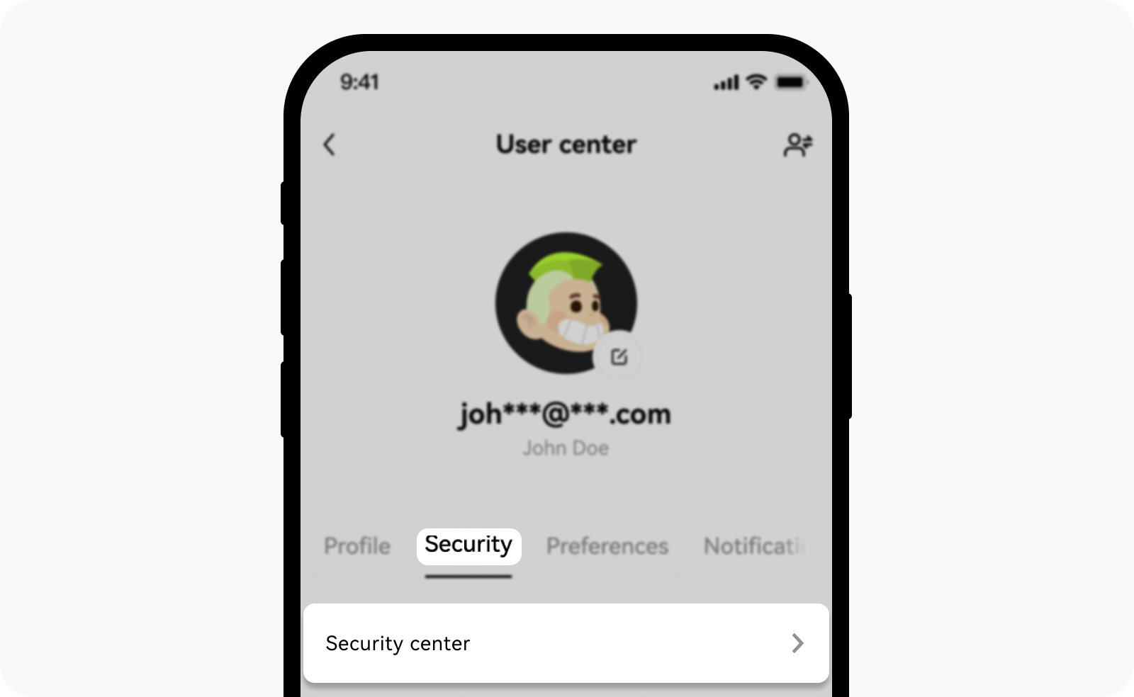 CT-app-user center-security