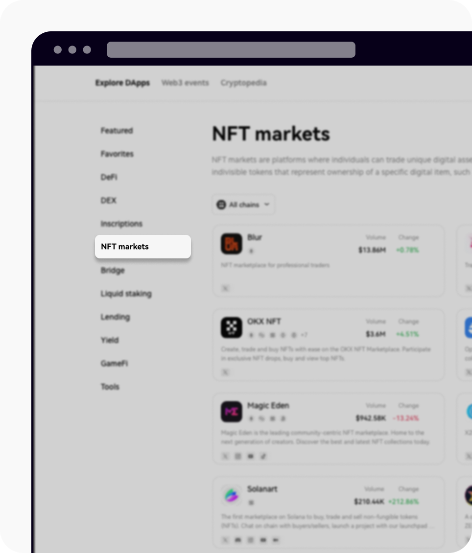 Web3 Discover NFT Trading Market