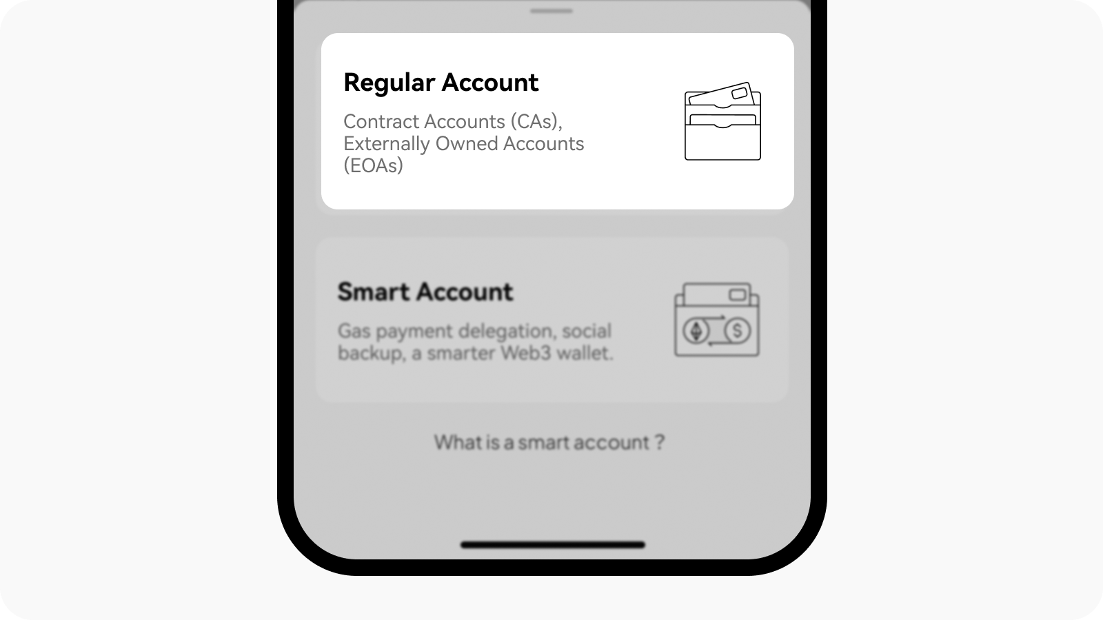 CT-app-web3 portfel regular account