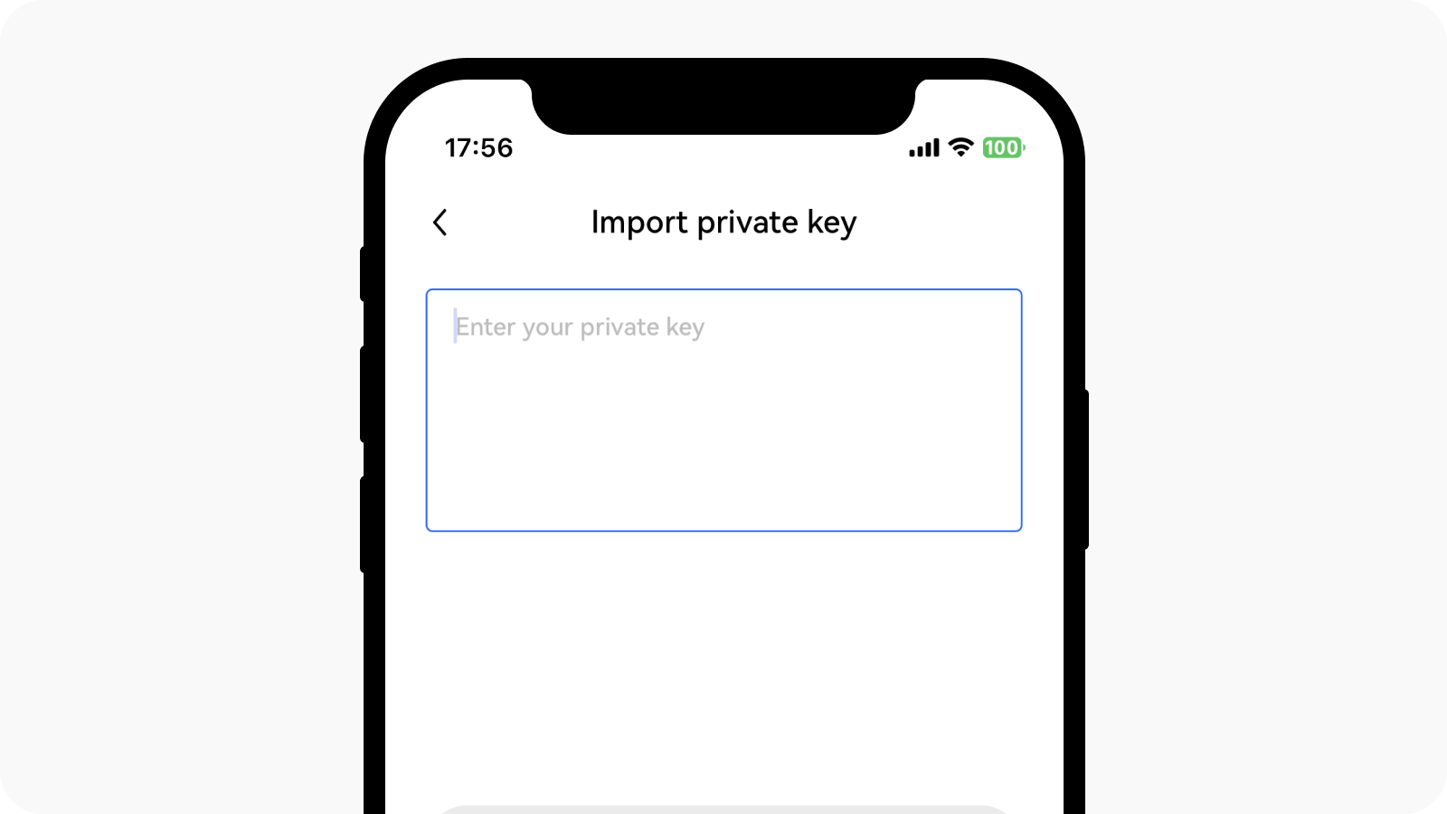 CT-app-web3-import via private key