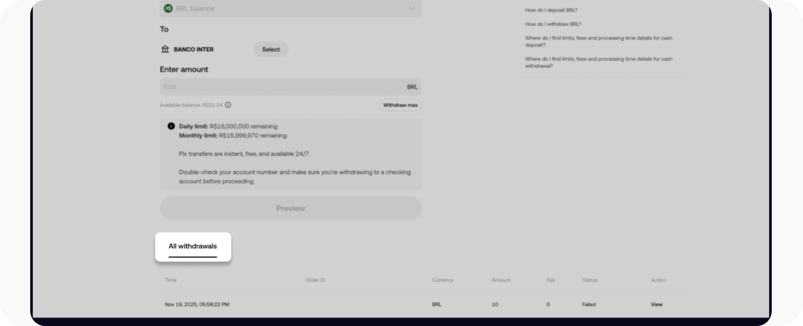CT-Web-fiat payment-BRL all withdrawals