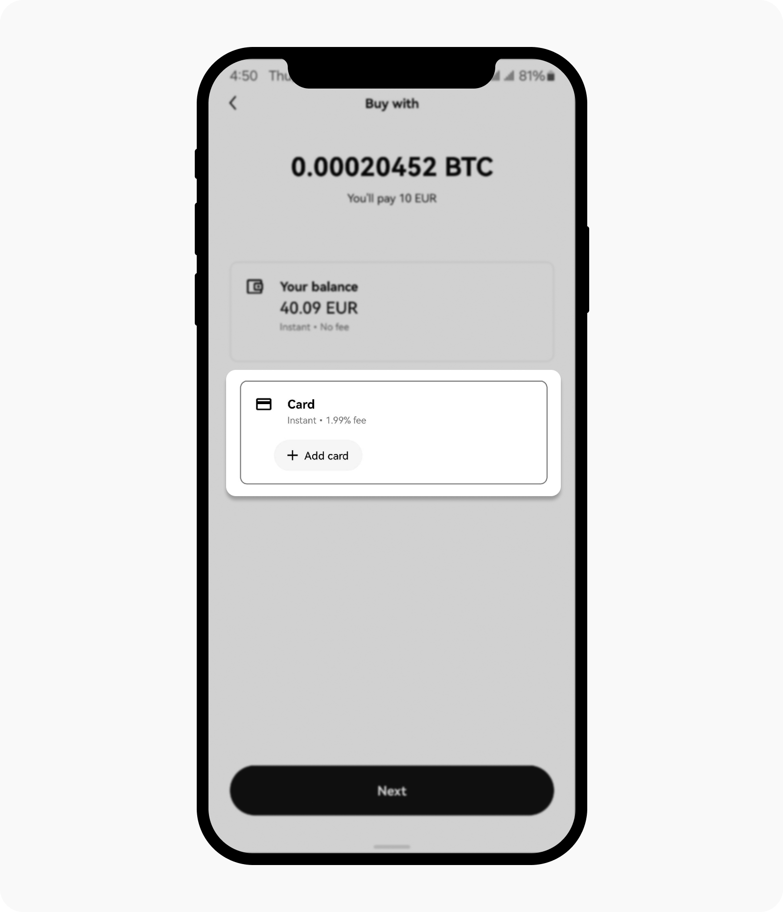 CT-app-buy crypto-buy with card