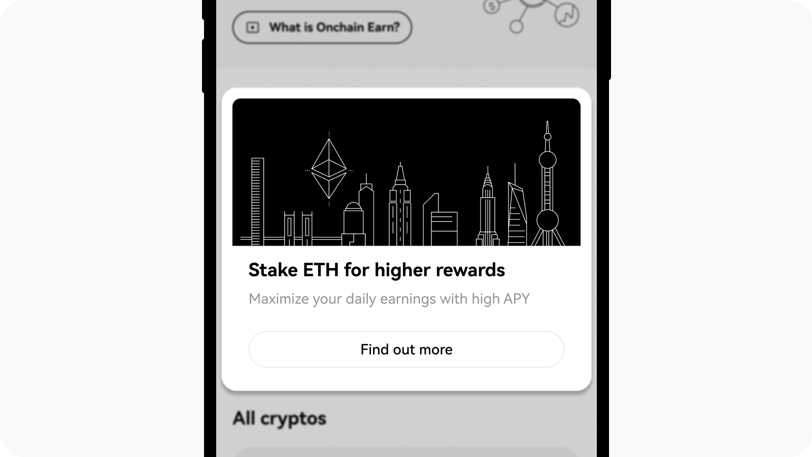 CT-app-onchain gain-ETH2.0 banner