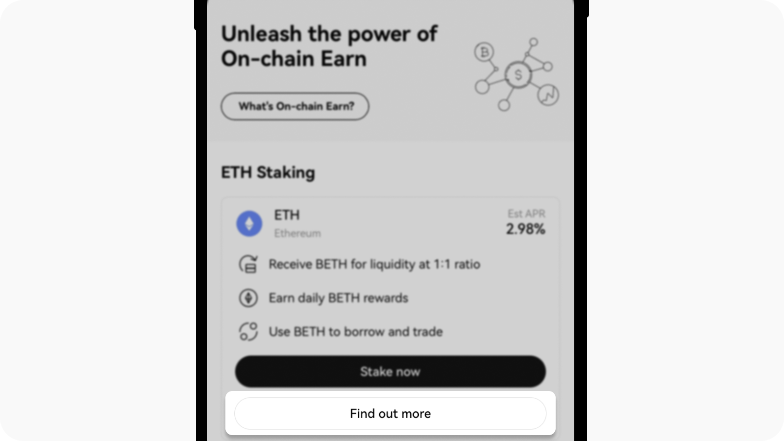 CT-app-onchain earn-ETH banner