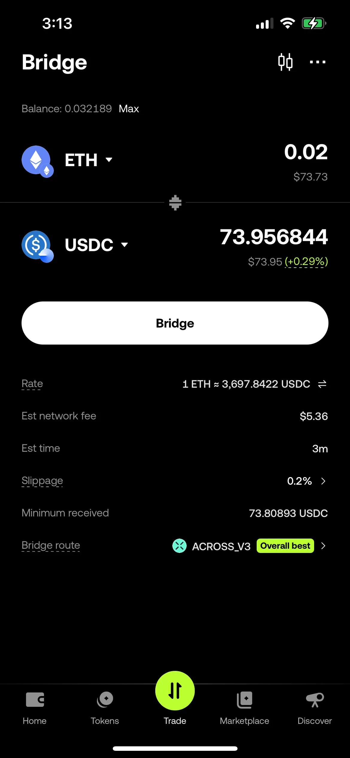 Bridge UX
