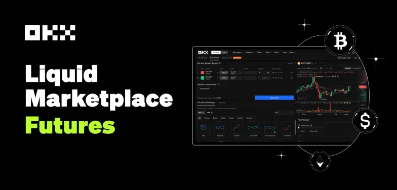 Futures spread trading on OKX Liquid Marketplace