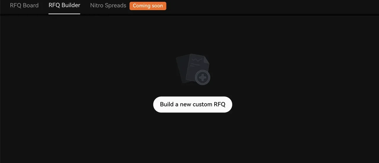Block trading visual 5 - custom RFQ builder