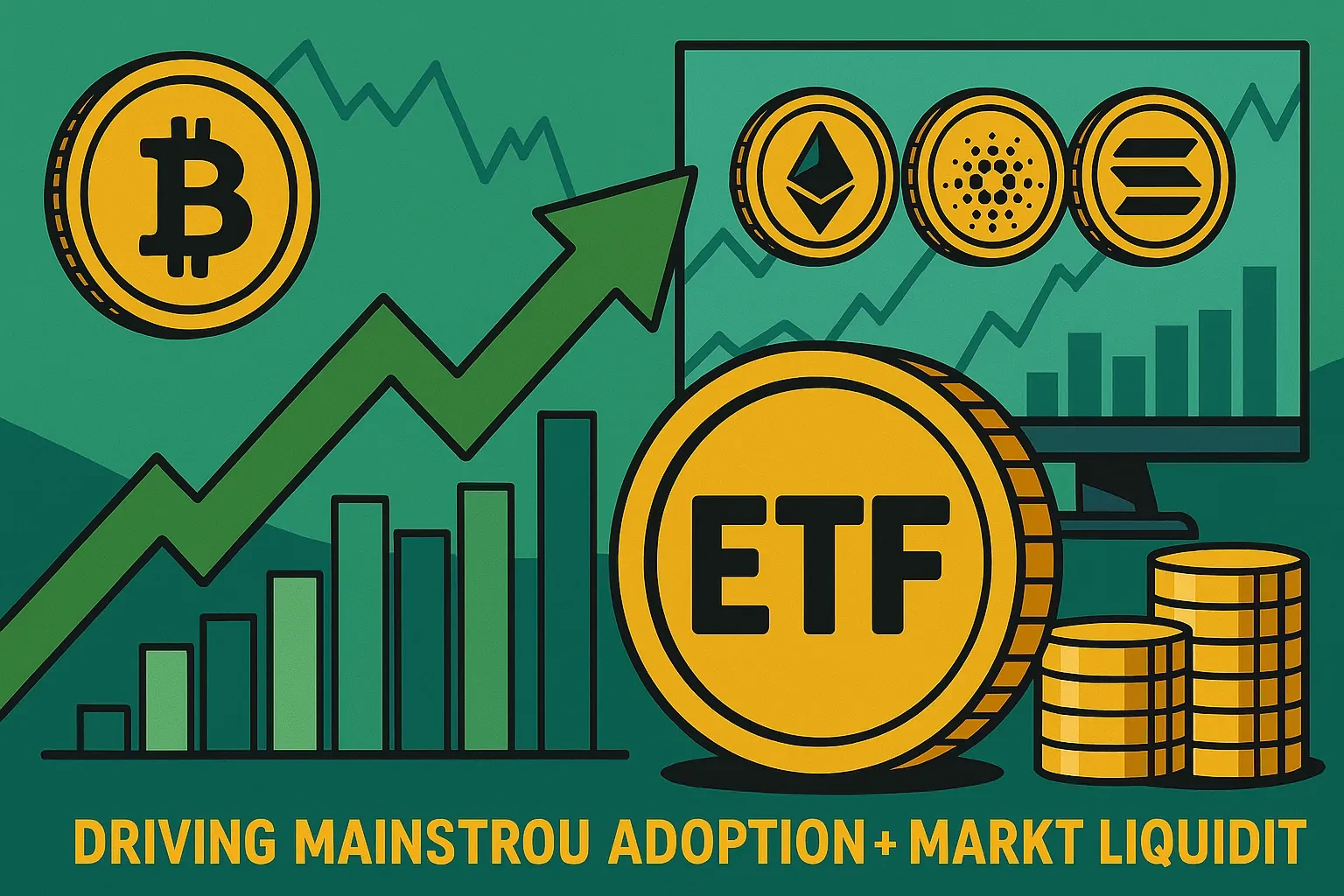 山寨幣 ETF 推動主流採用與市場流動性成長