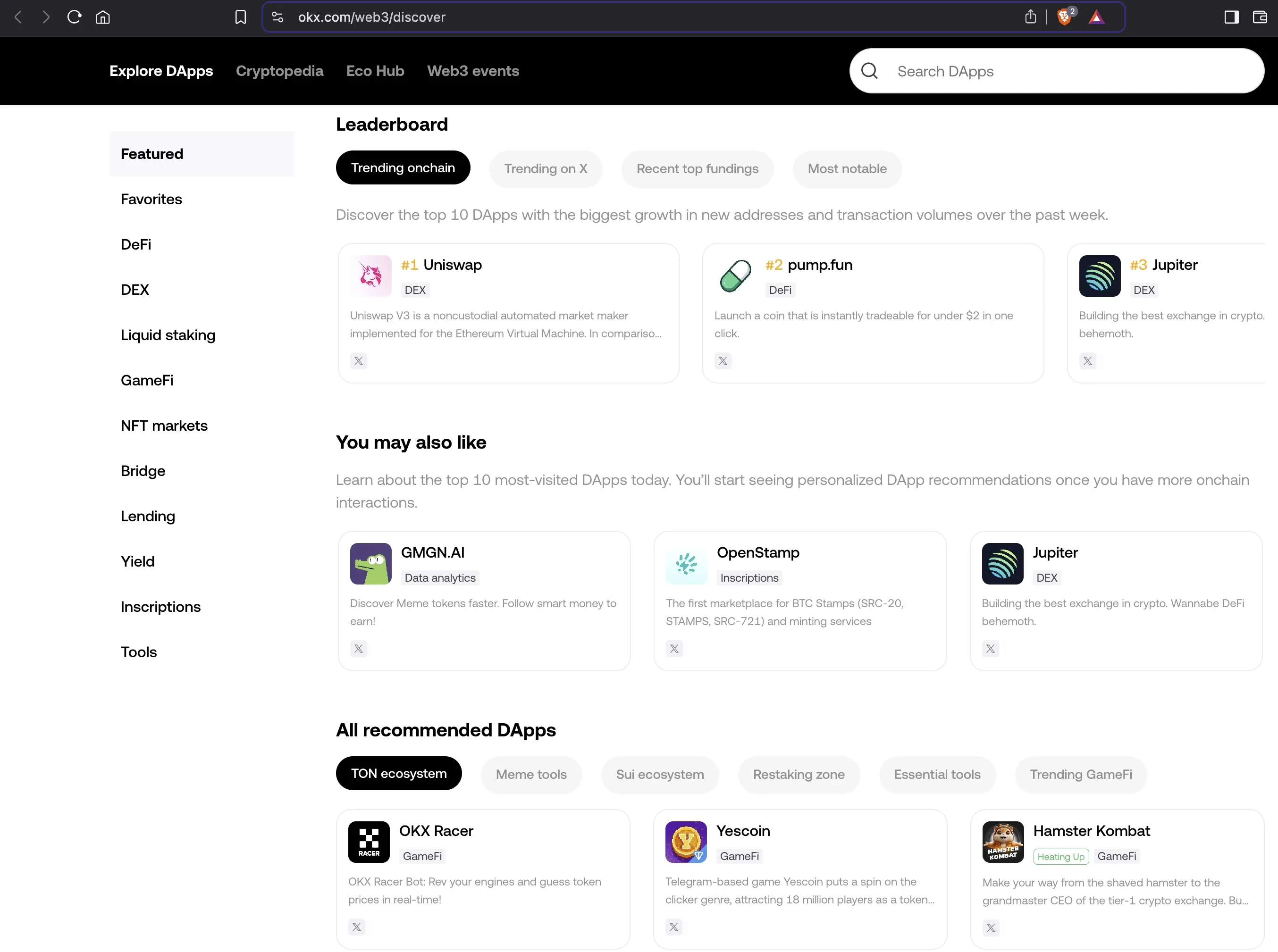 dApps Discovery