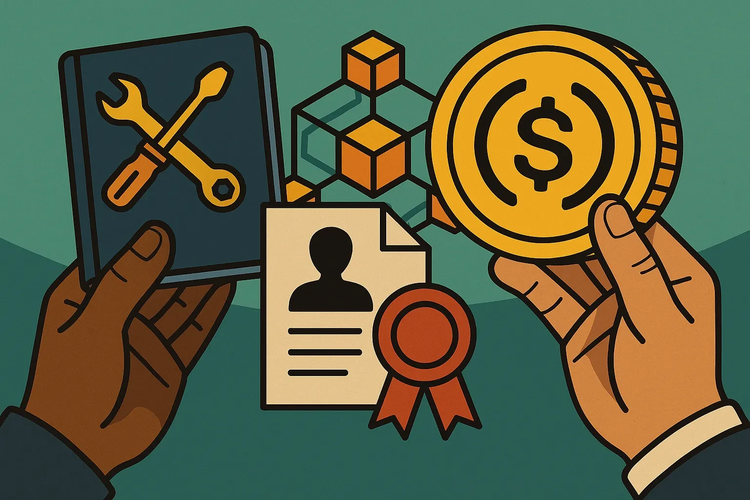 技能與教育在區塊鏈薪酬中的關鍵地位：實務經驗勝於學歷背景