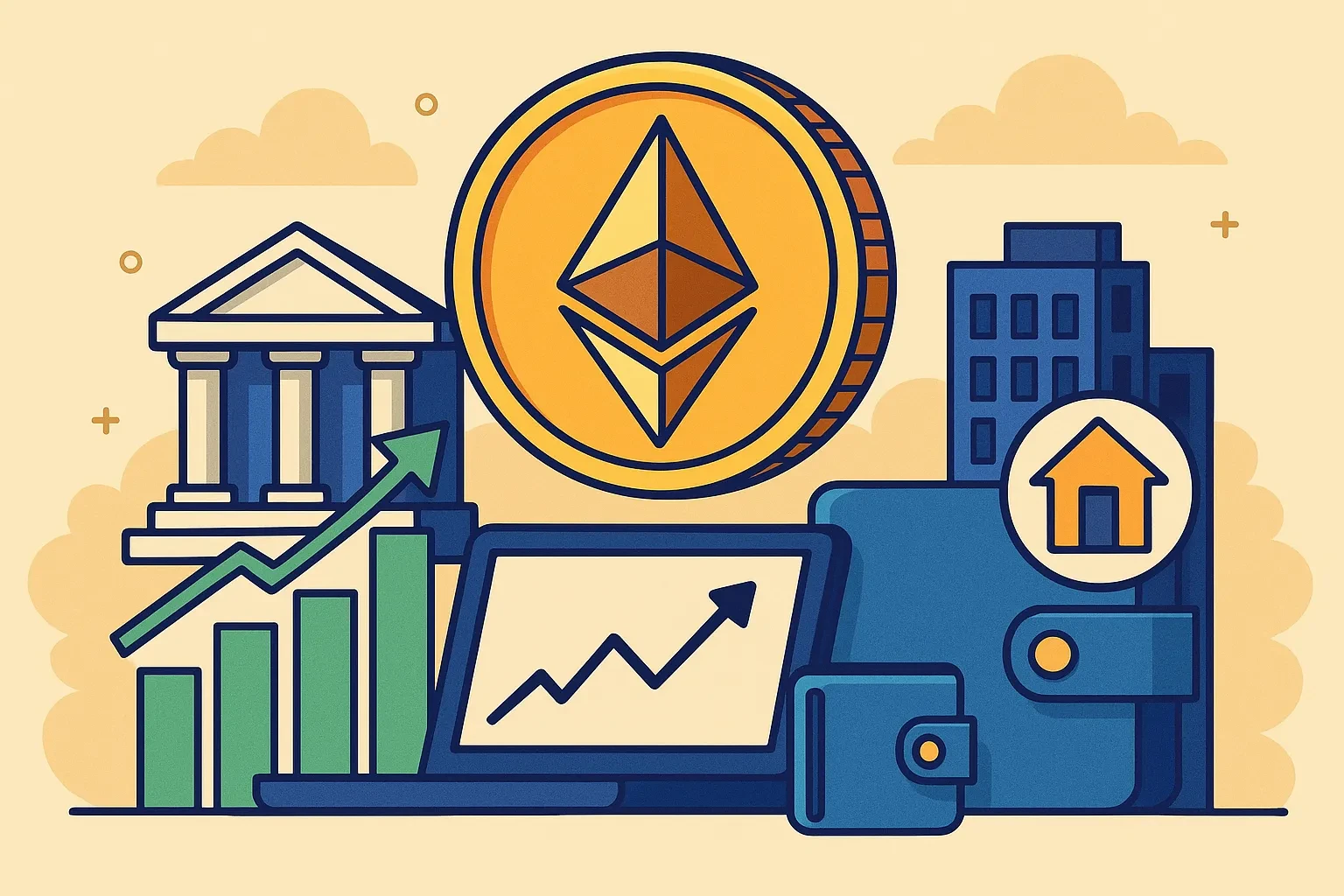 DeFi 領導力與實體資產代幣化：以太坊的應用前沿
