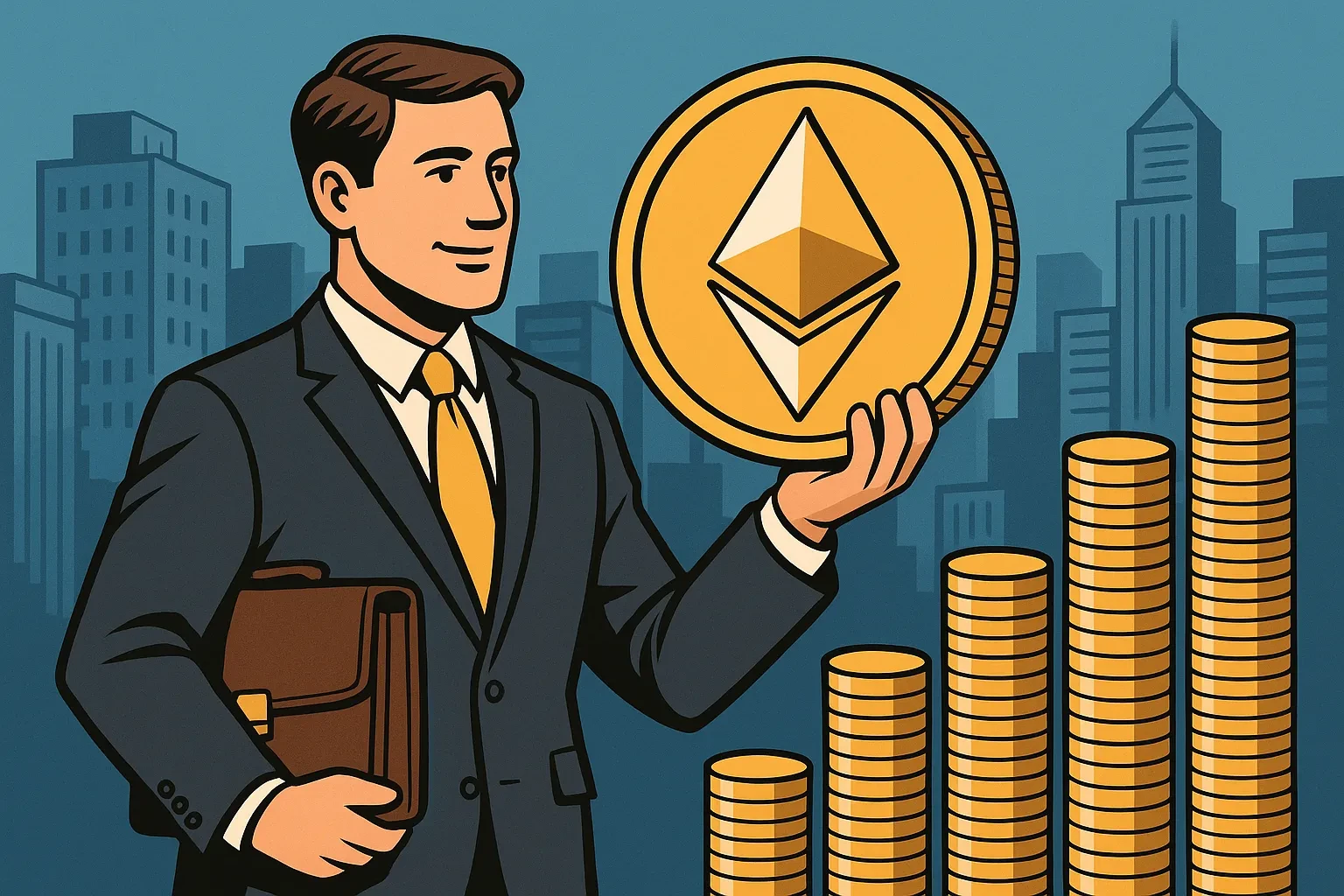 機構資金流入與金融信任升級：以太坊作為加密資產核心配置