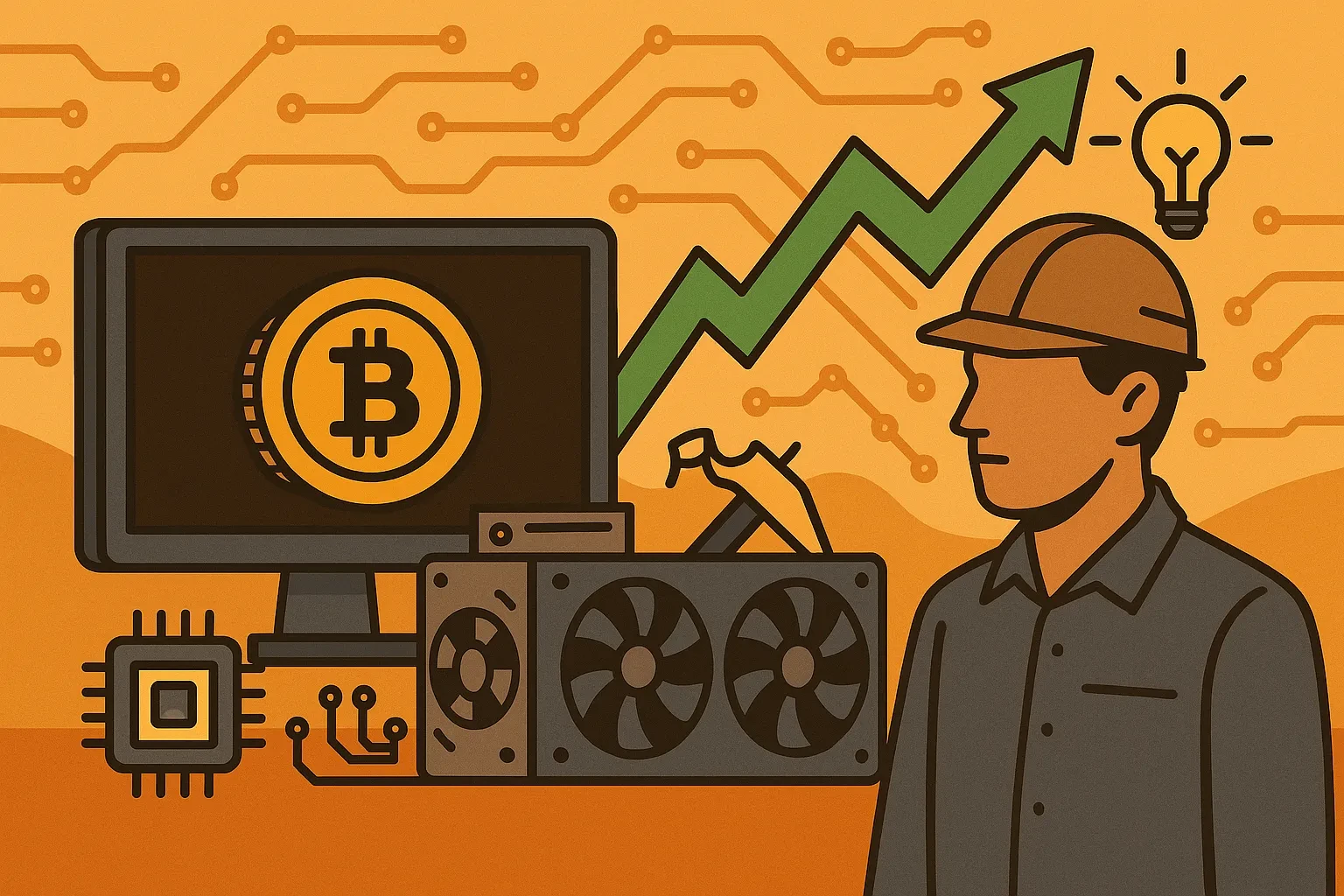 技術進步與網絡趨勢：推動比特幣礦業競爭的新引擎