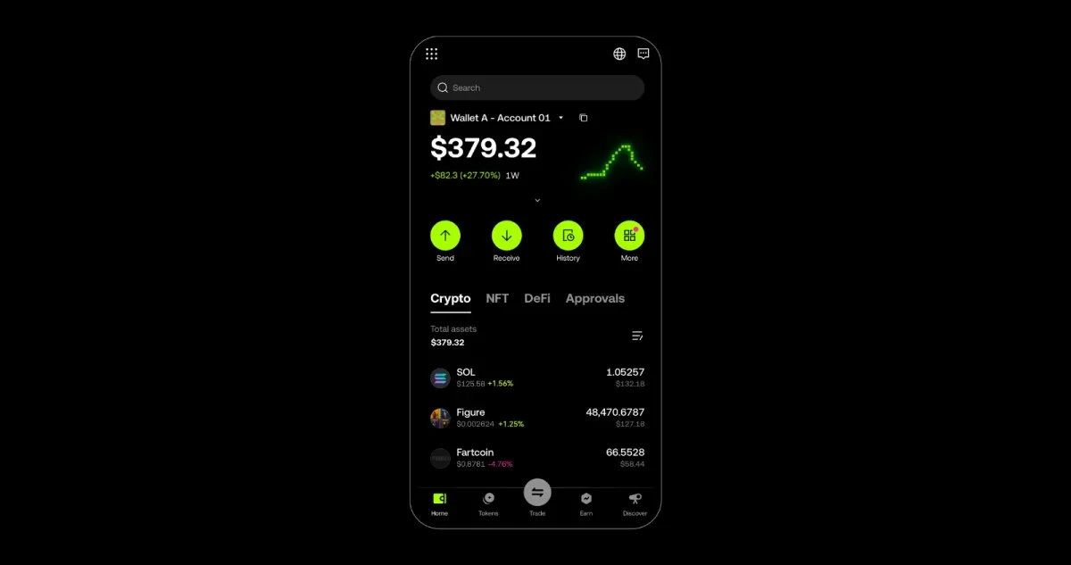 OKX Wallet app