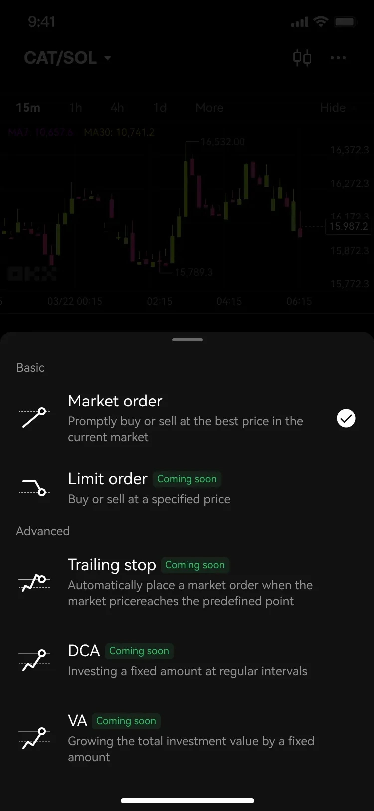 Coming Soon Advanced Mode