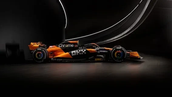 OKX McLaren new livery 2024