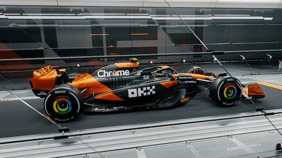 OKX McLaren new livery 2024