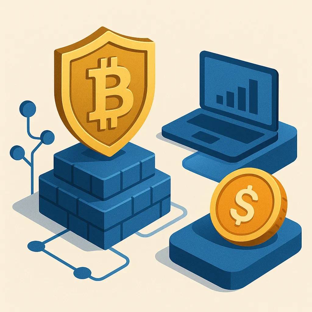 比特幣安全結構下的加密貨幣質押平台
