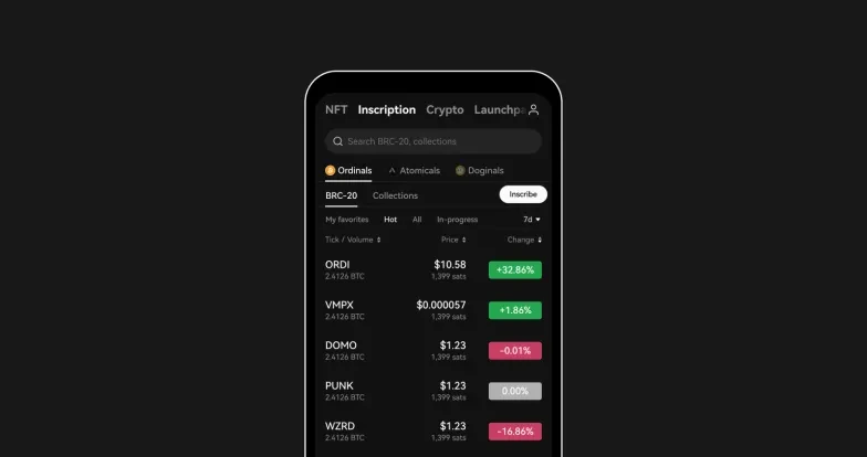 OKX First-to-Market With Atomicals, Stamps, Runes and Doginals Inscription Token Standards 