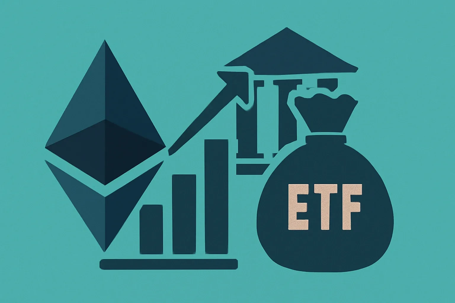 以太坊 ETF 資金流入：機構對以太坊的興趣激增