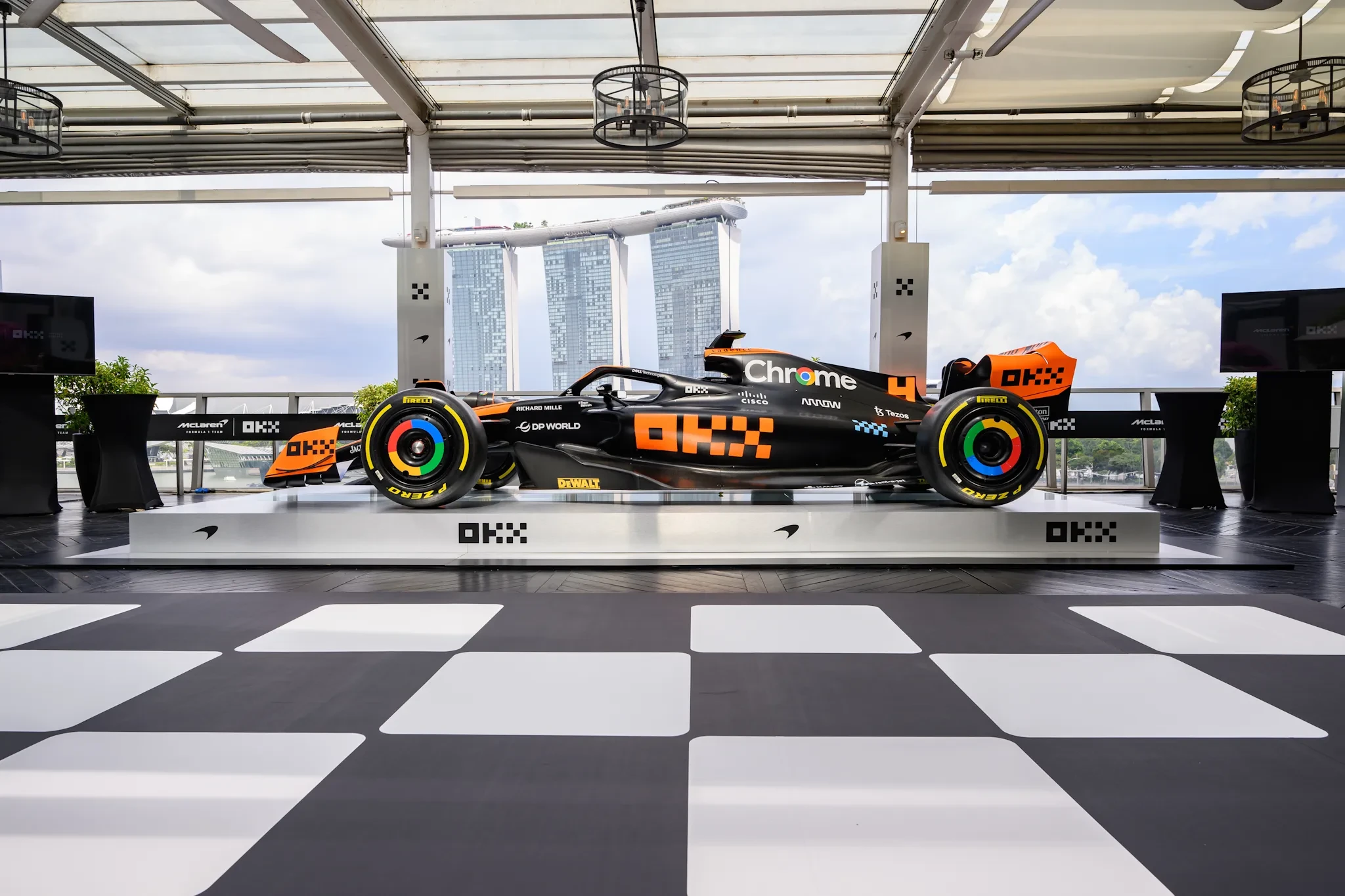 OKX-McLaren Livery Reveal