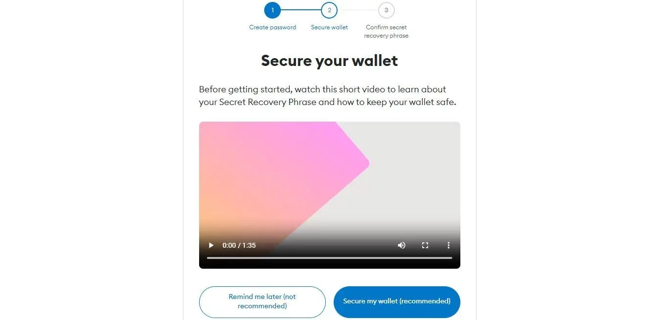 Polygon Secure Wallet