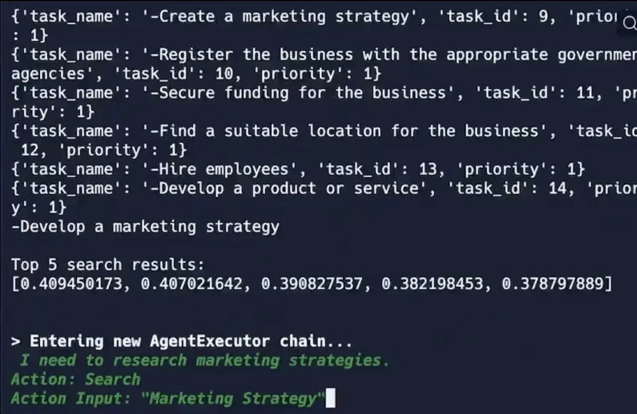 ChatGPT can run it's own business
