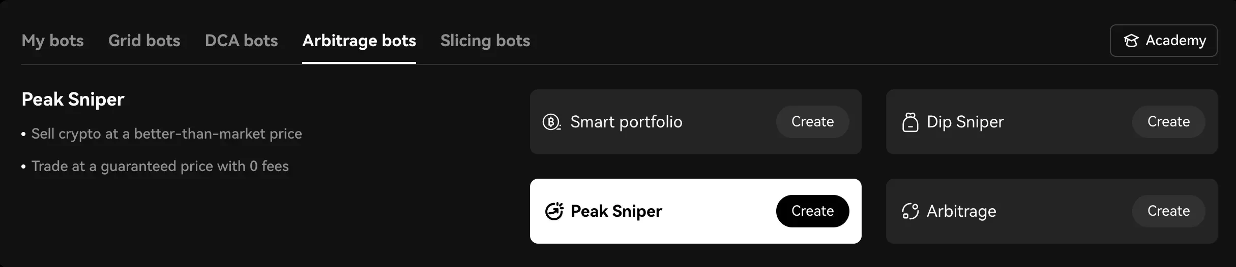 Peak Sniper Bot