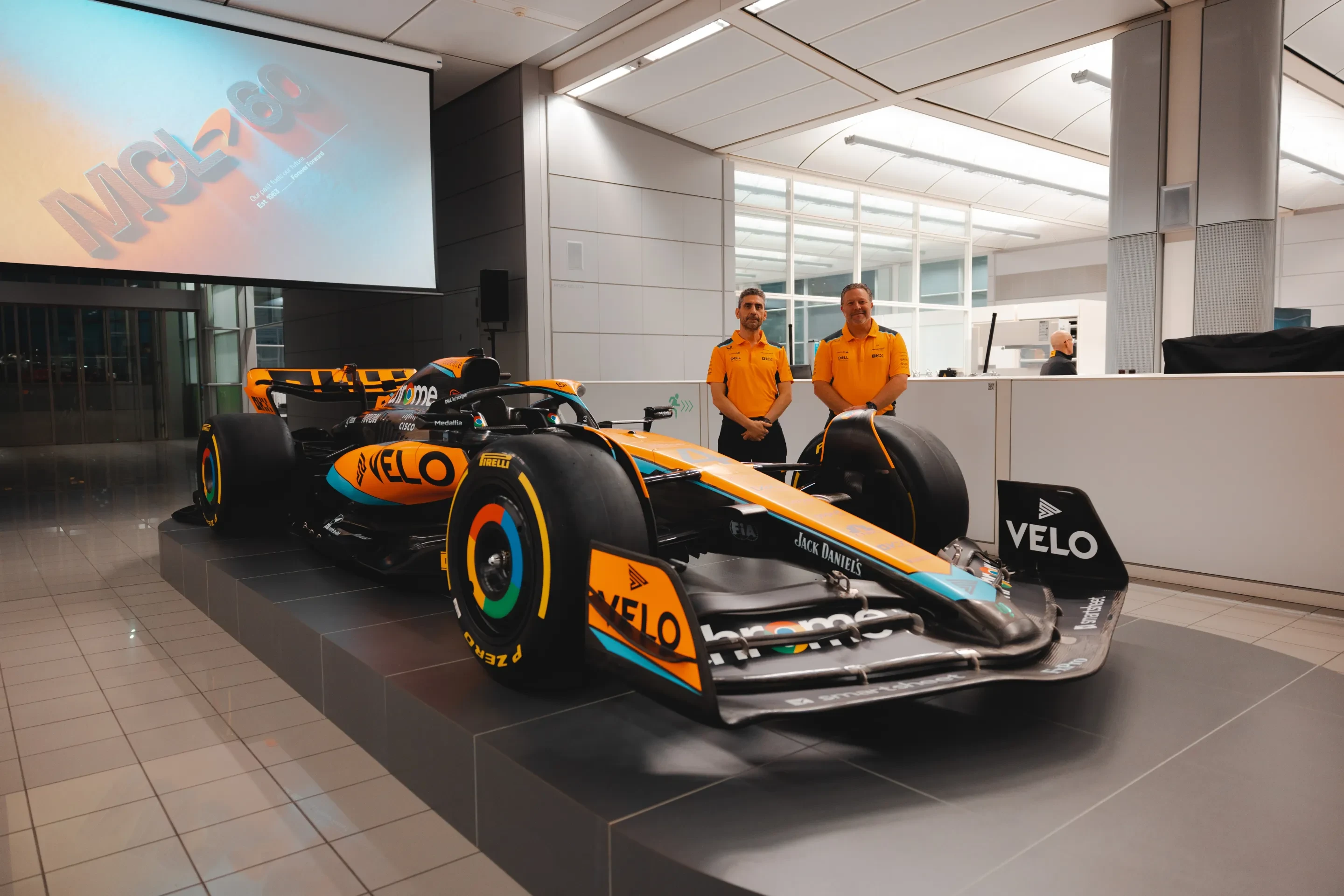 OKX McLaren livery