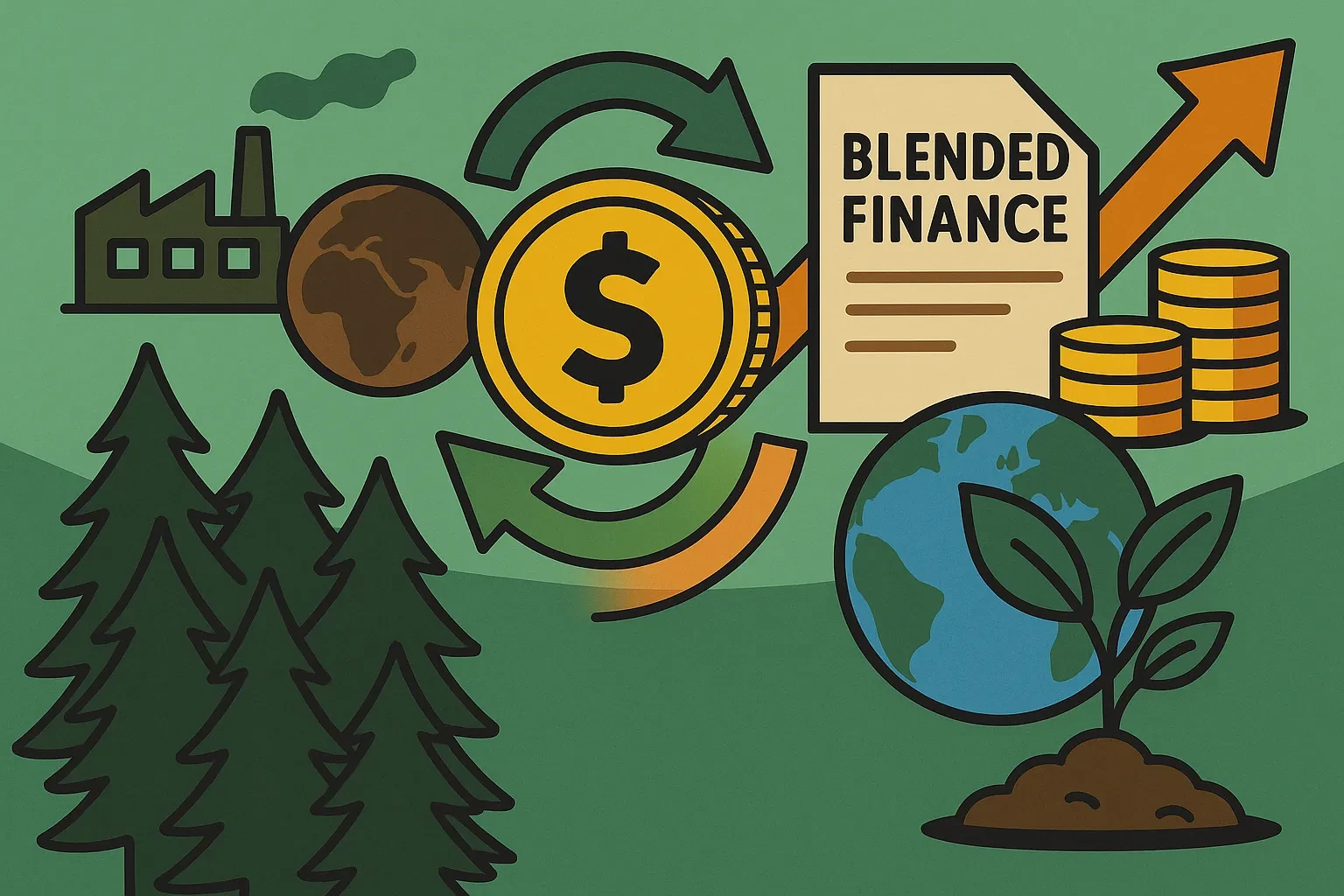 混合融資與氣候金融創新：吸引私人資本進入永續市場