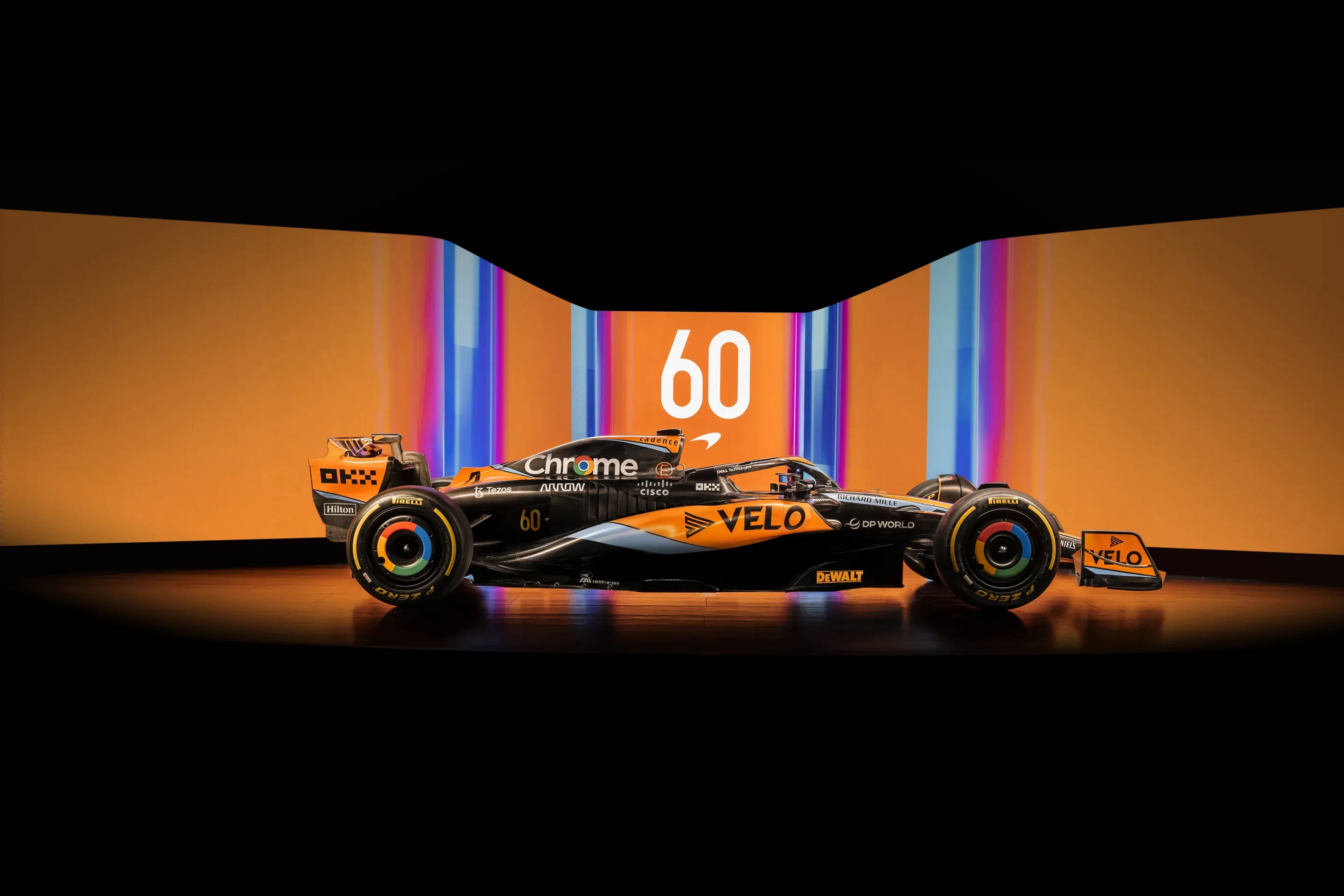 McLaren OKX livery