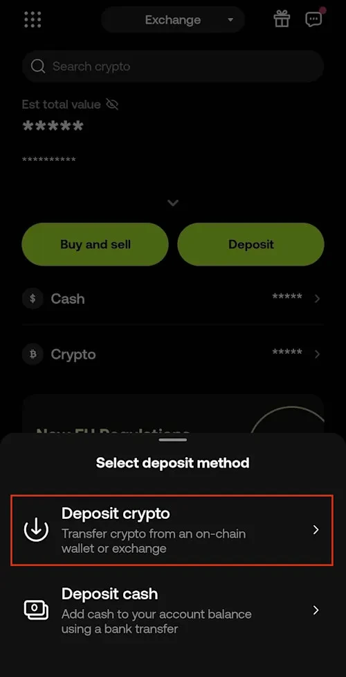 Pi deposit EEA 2