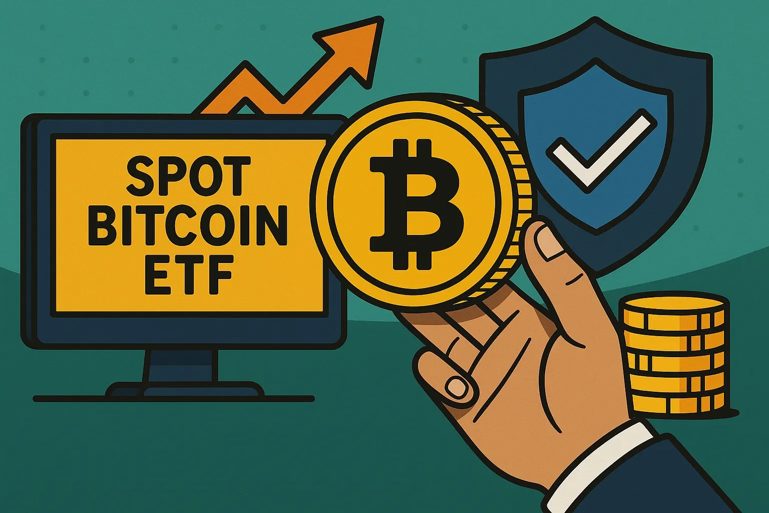 現貨比特幣 ETF 與託管方案在加密貨幣投資中的重要性