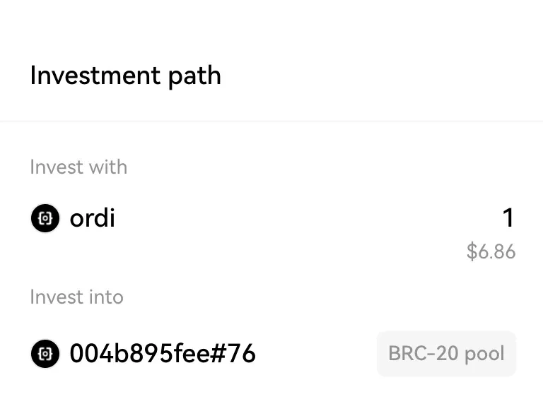 Staking BRC20-S with OKX - Choosing your investment size