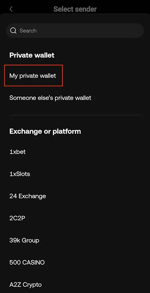 Pi deposit EEA 5