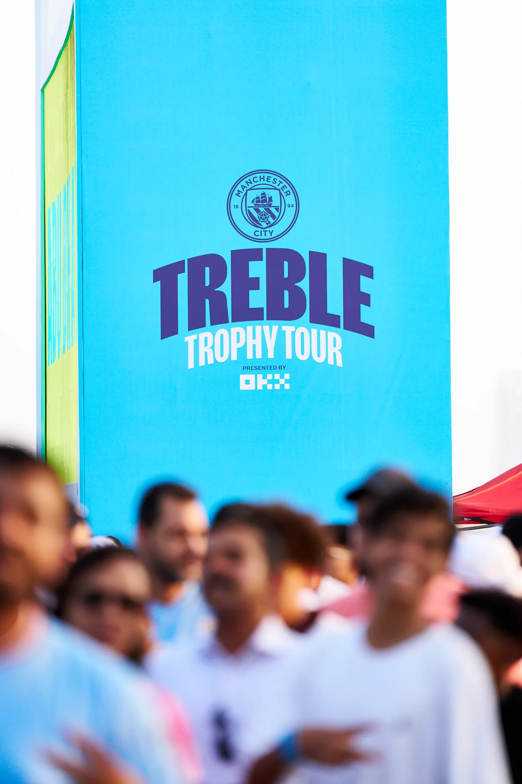 Manchester City Treble Trophy Tour in Abu Dhabi, Presented by OKX